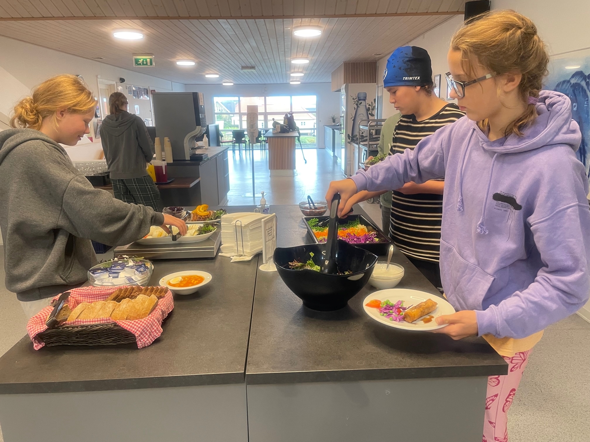 Buffet ved overnatning i Løkken